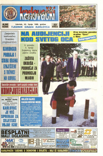 Karlovački tjednik: 1999 • 22