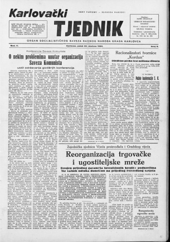 Karlovački tjednik: 1954 • 5