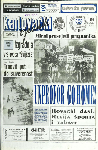 Karlovački tjednik: 1994 • 27