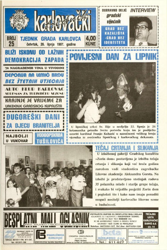 Karlovački tjednik: 1997 • 25