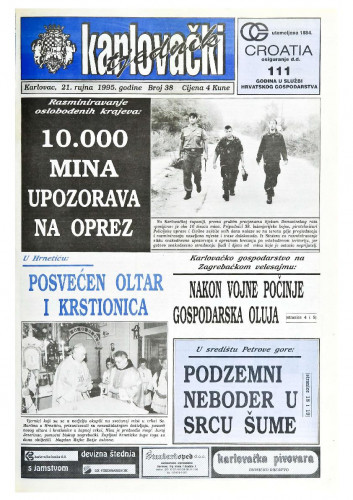 Karlovački tjednik: 1995 • 38