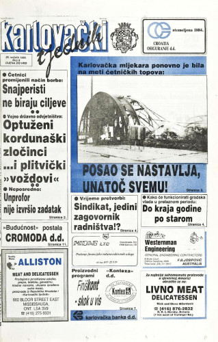 Karlovački tjednik: 1993 • 8