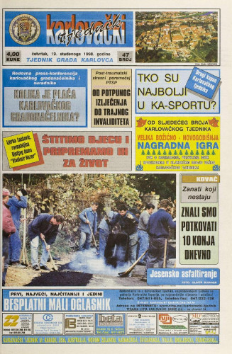 Karlovački tjednik: 1998 • 47