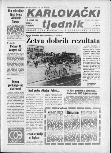 Karlovački tjednik: 1978 • 24