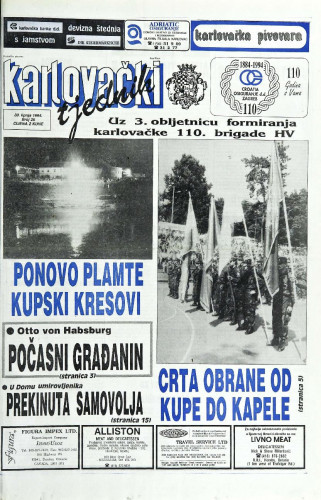 Karlovački tjednik: 1994 • 26