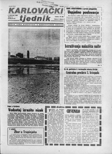 Karlovački tjednik: 1982 • 31