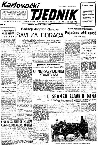 Karlovački tjednik: 1957 • 3