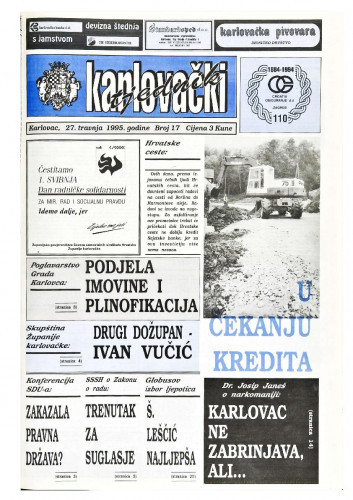 Karlovački tjednik: 1995 • 17