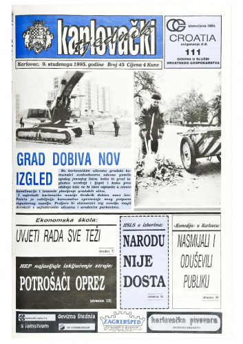 Karlovački tjednik: 1995 • 45