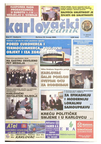 Karlovački tjednik: 2004 • 17