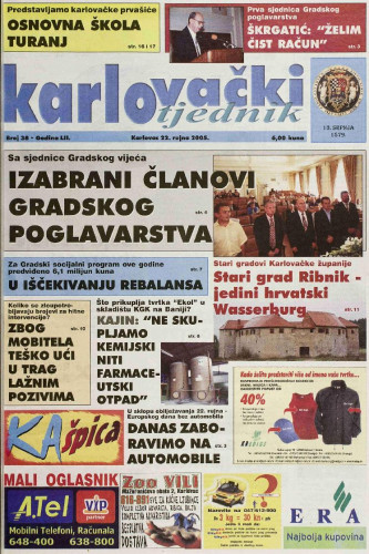 Karlovački tjednik: 2005 • 38