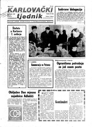 Karlovački tjednik: 1982 • 12