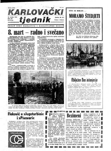 Karlovački tjednik: 1981 • 10