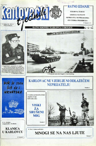 Karlovački tjednik: 1991 • 47
