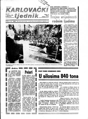 Karlovački tjednik: 1985 • 30
