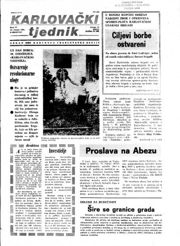 Karlovački tjednik: 1984 • 27