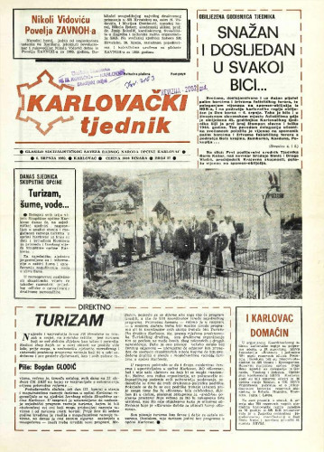 Karlovački tjednik: 1989 • 27