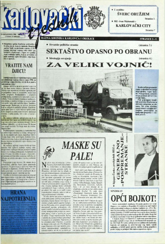 Karlovački tjednik: 1991 • 35