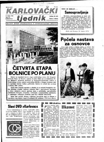 Karlovački tjednik: 1981 • 35